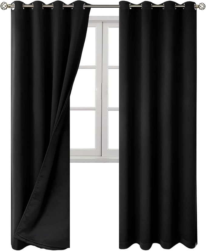 BGment Thermal Insulated 100% Blackout Curtains - Image 8