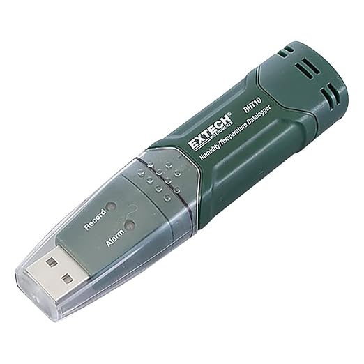 Extech RHT10 Humidity and Temperature USB Datalogger by Extech