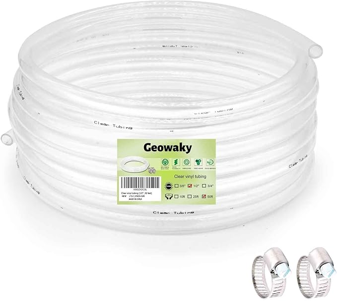 Clear Vinyl Tubing by ProfessionalBrand