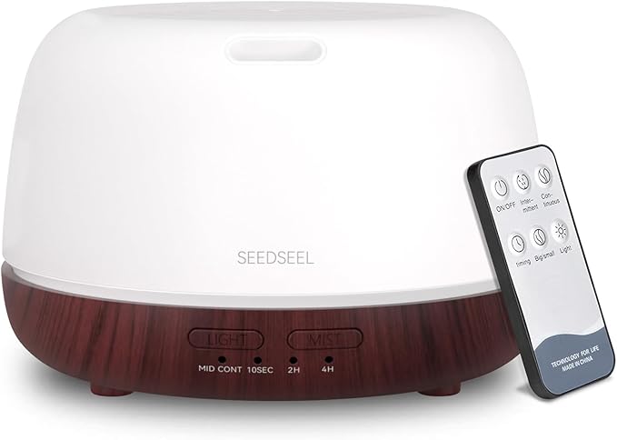 300ML Essential Oil Diffuser, Aromatherapy Diffuser by SEEDSEEL