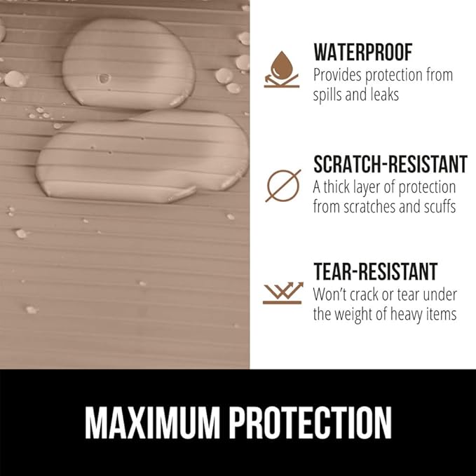 GORILLA GRIP DuraGuard Shelf Liner, 20x30 Non-Adhesive Cabinet Liners - Image 4
