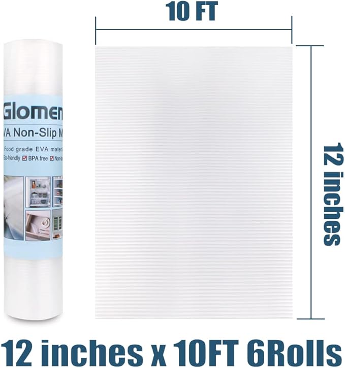 Shelf Liner, Non-Slip Cabinet Liner, Washable Oil-Proof - Image 7