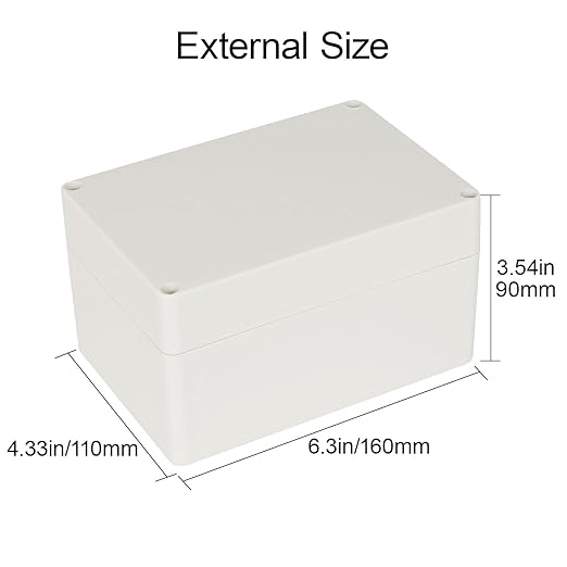LeMotech Waterproof Dustproof IP65 ABS Plastic Junction Box Universal Electric - Image 2