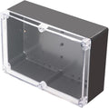 Project Box IP65 Waterproof Junction Box ABS Plastic Black Electrical Boxes DIY by Otdorpatio