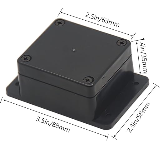 Zulkit Junction Box ABS Plastic Dustproof Waterproof IP65 Universal Electrical - Image 2