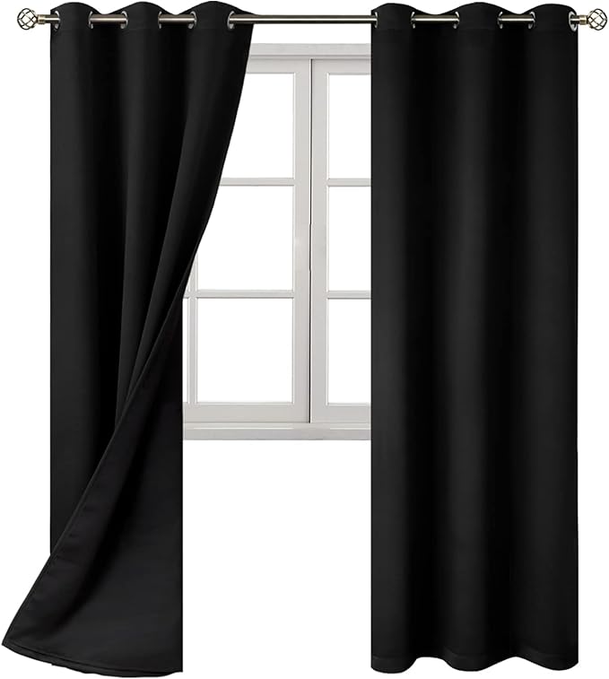 BGment Thermal Insulated 100% Blackout Curtains - Image 8