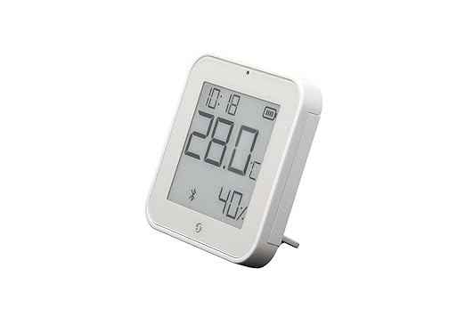 Shelly BLU H&T Display ZB Black, E-Paper Display, Home Assistant, Google Home - Image 2