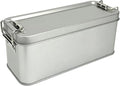 Tin Containers With Lids by Unknown