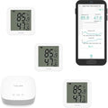 YoLink Indoor Hygrometer Thermometer, 2-Year Data Storage Export, Advanced by YoLink