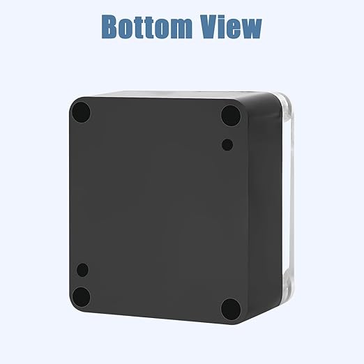 LeMotech Junction Box with Clear Cover IP65 Waterproof Project Box Dustproof - Image 4