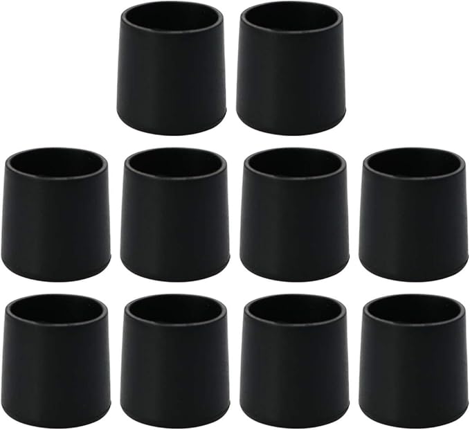 uxcell PVC Leg Cap Tip Cup Feet Cover 20mm 0.79" Inner Dia 10pcs Floor by uxcell