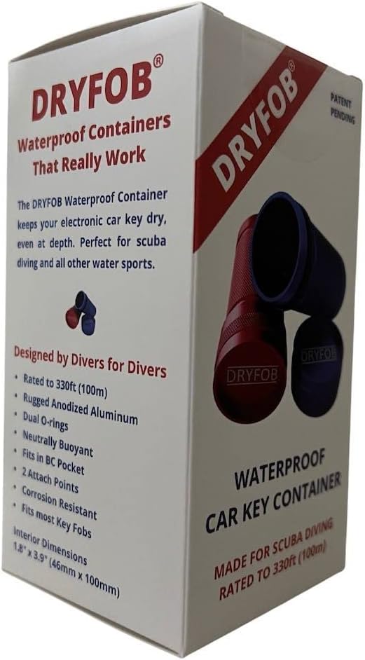 DRYFOB Waterproof PLB or Car Key Container, Holder - Image 3