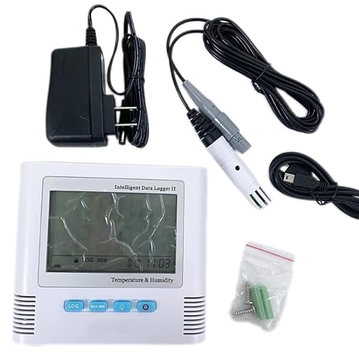 Temperature Humidity Data Logger Recorder Temperature & Humidity Monitor - Image 9