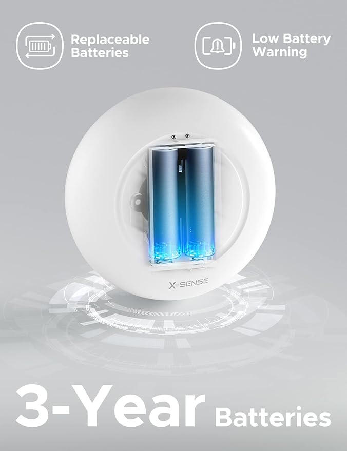 X-Sense Water Leak Detector for Basements, Model WS01 - Image 4