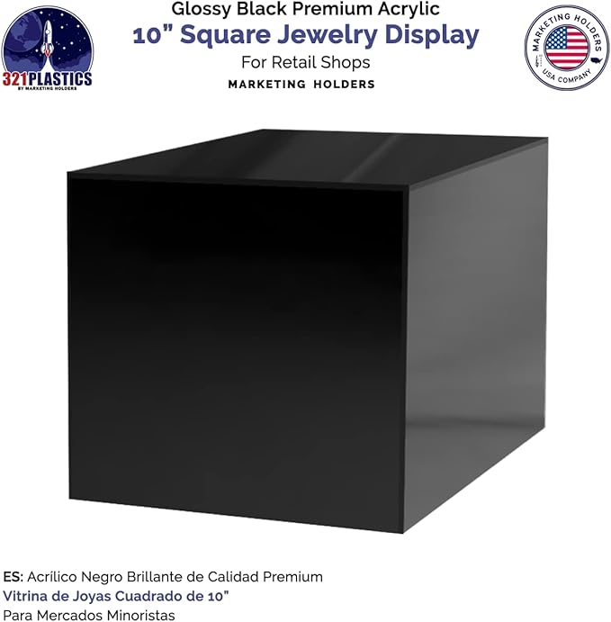 10" Acrylic Display Riser Box - Image 5