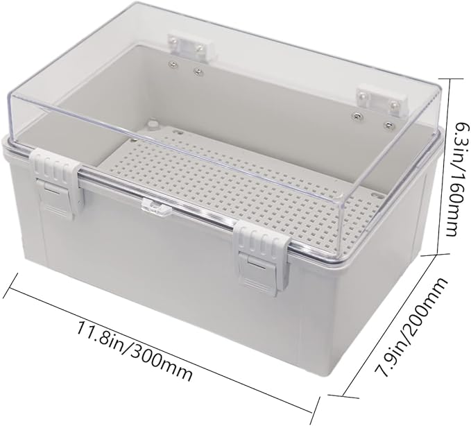 Zulkit Junction Box ABS Plastic Dustproof Waterproof IP65 Electrical Boxes - Image 2