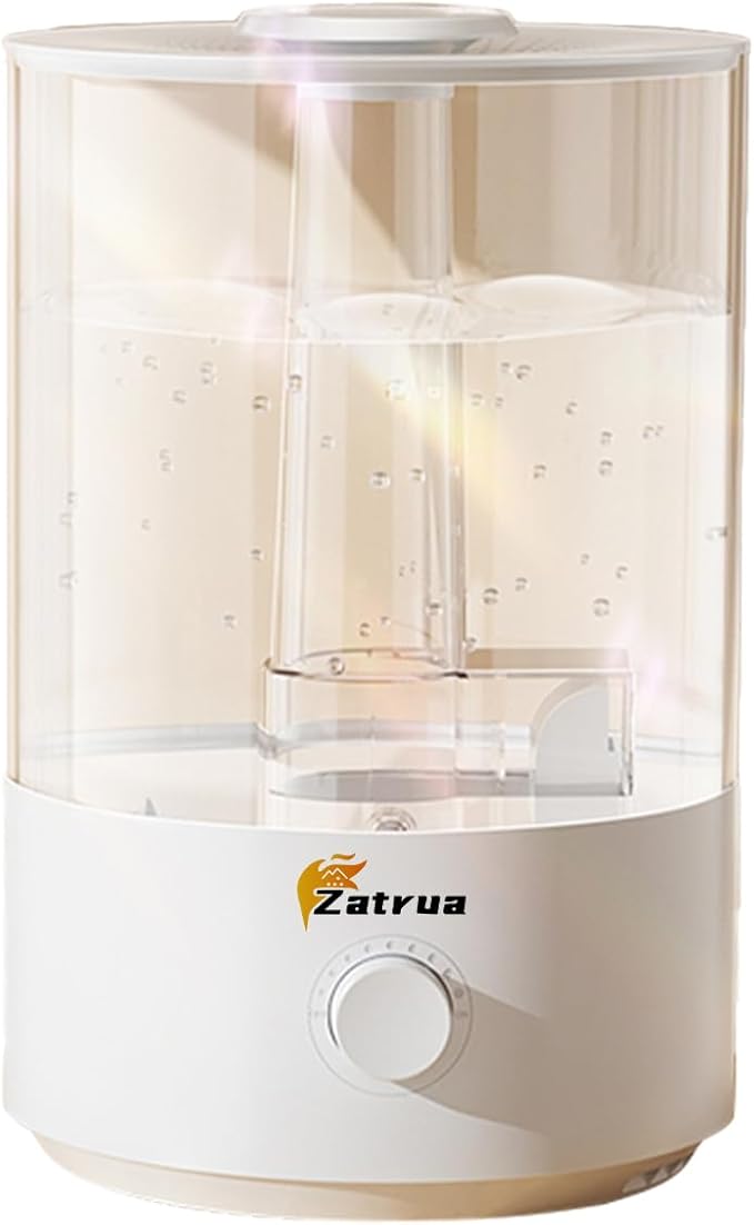 Zatura Dual Spray Large Capacity 5l Humidifier Home Desktop Fog Humidifier by Unknown