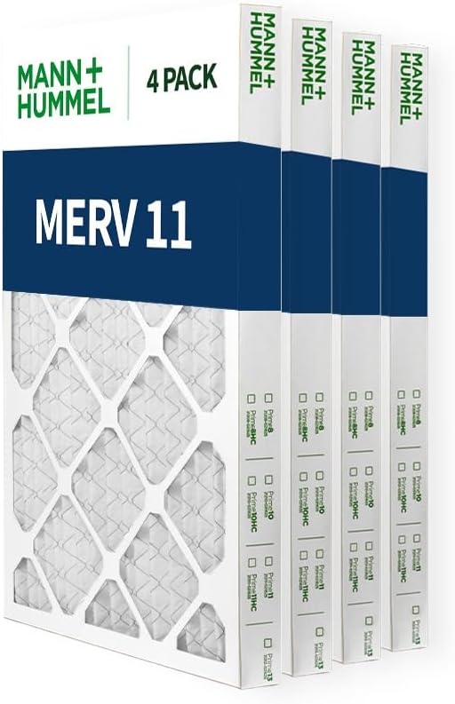 Mann+Hummel 14x20x2 MERV 11 Pleated HVAC AC Furnace Air Filters. Quantity 4. - Image 4