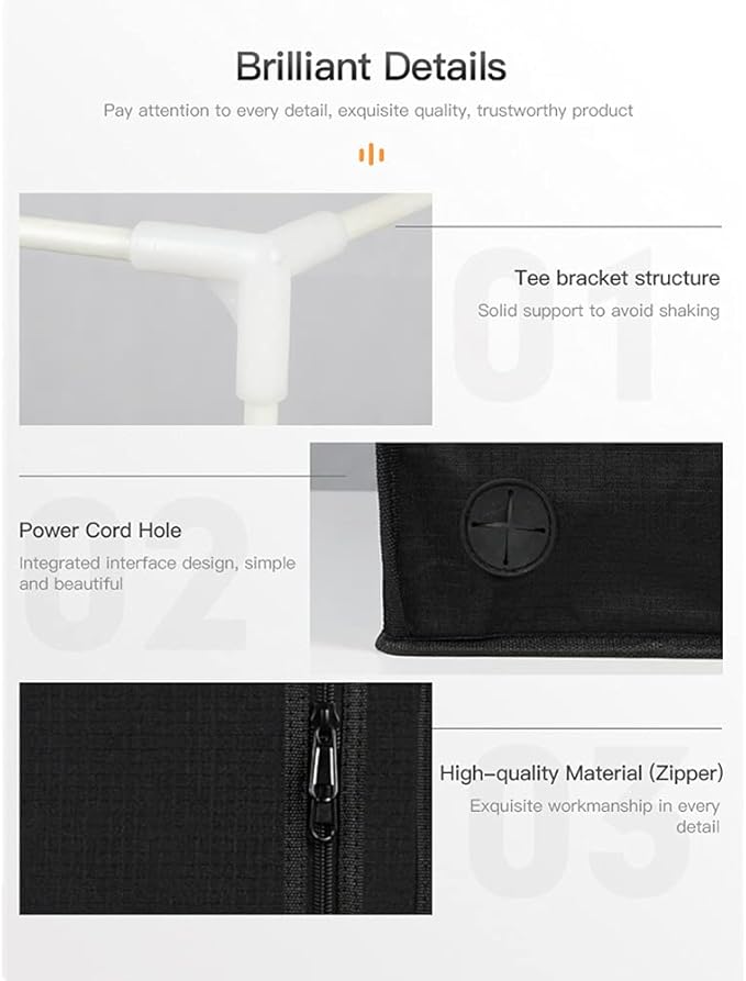 Creality 3D Printer Enclosure Fireproof and Dustproof Tent Constant Temperature - Image 5