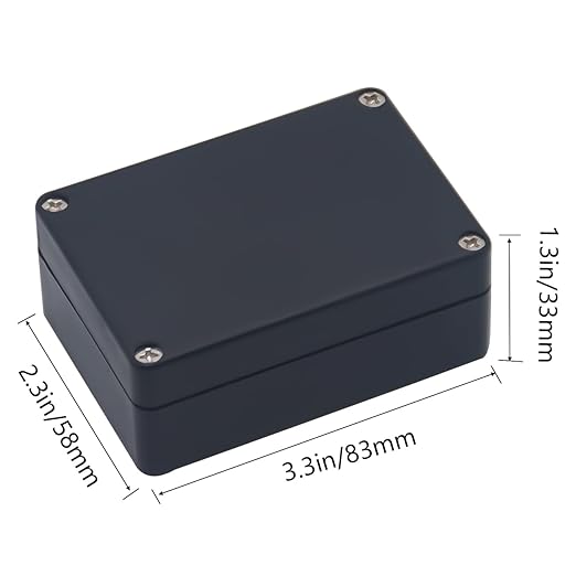 Project Box IP65 Waterproof Junction Box ABS Plastic Electrical Boxes DIY - Image 2