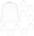 Mipcase 10pcs Plastic Cloche Dome by Mipcase