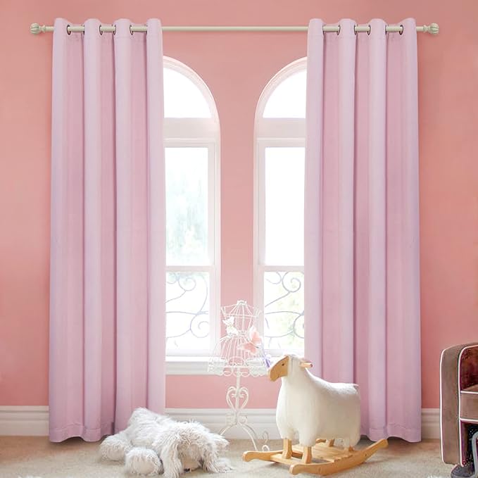 MYSKY HOME Blackout Curtains for Nursery Room Thermal Insulated Curtains for - Image 6