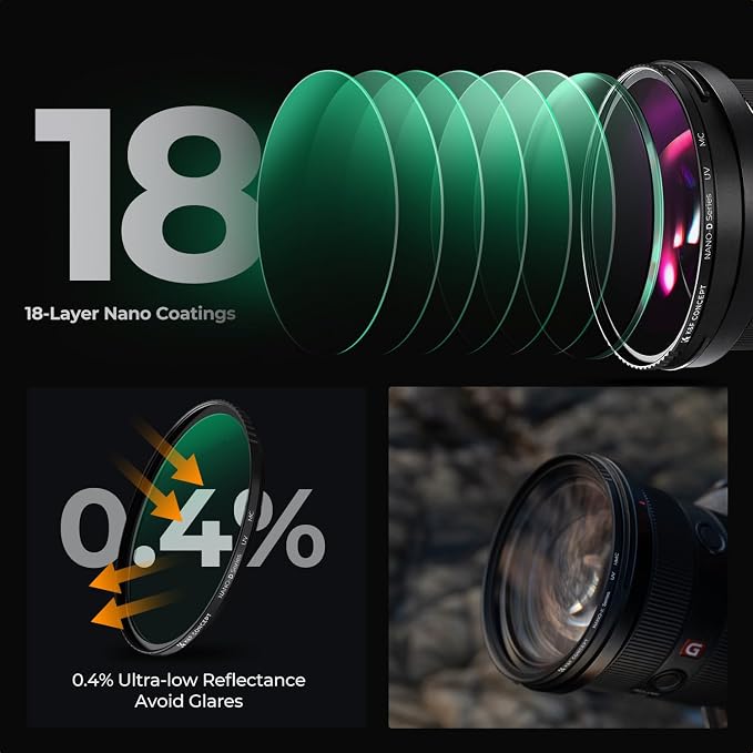 K&F CONCEPT 40.5mm MC UV Lens Protection Filter - Image 5