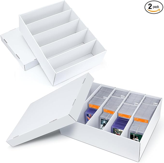 Pulchra 2 Pack Trading Graded Card Storage Box by Unknown