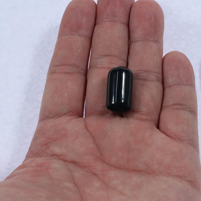 Acocony 7/16 Inch Rubber Cap Round Rubber End Caps PVC Flexible Protector - Image 4