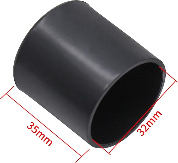 20Pcs Round Rubber Furniture Leg Caps 1-1/4"/32mm Vinyl Flexible Chair Leg - Image 3