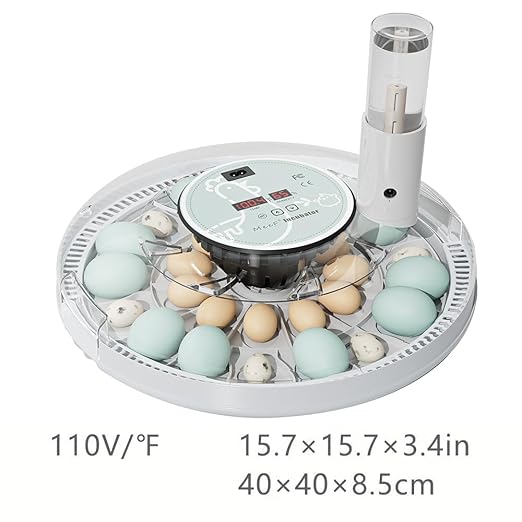 MeeF incubators for Hatching 28 Eggs, Independent atomizing humidifier - Image 8