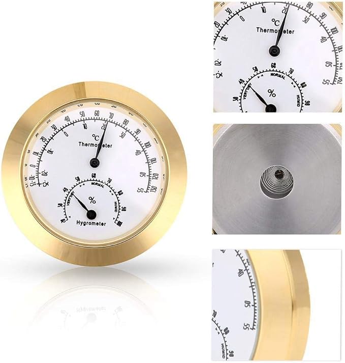 Hygrometer Thermometer Humidity Gauge Moisture Temp - Image 2