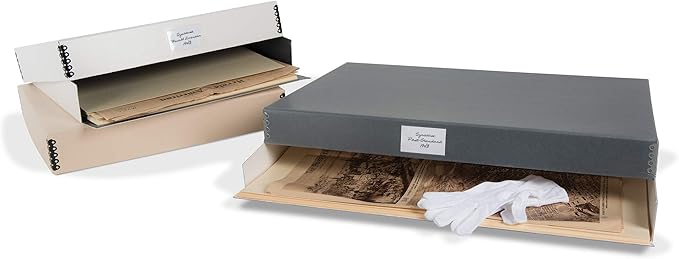 Gaylord Archival White Newspaper Preservation Kit - 13W x 18L x 3" H - Image 2