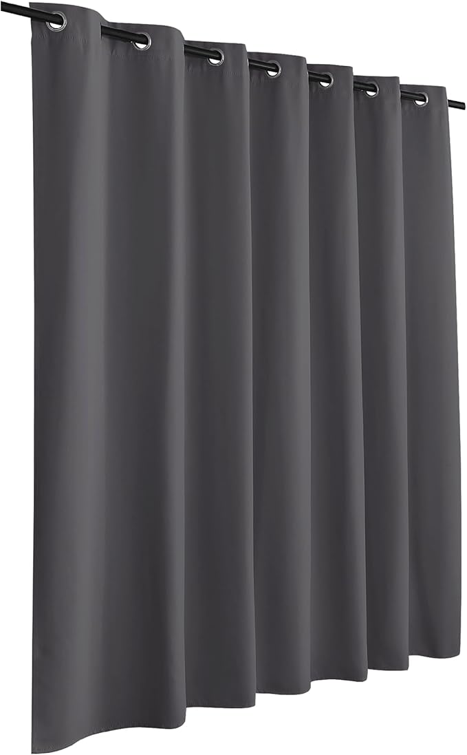 RYB HOME Privacy Curtain for Sliding Glass Door, Light Block Noise Reduce - Image 2