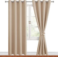 Hiasan Blackout Curtains for Bedroom, 52 x 84 Inches Long by Hiasan