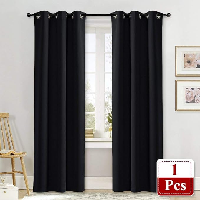 NICETOWN Soundproof Thermal Insulated Blackout Curtain Thermal Insulated Solid - Image 3