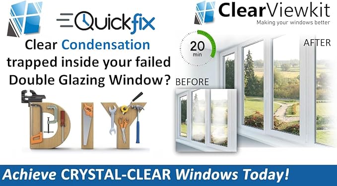 Moisture Plus 4 x Window Kit Clears trapped Heavy Condensation trapped Inside - Image 5