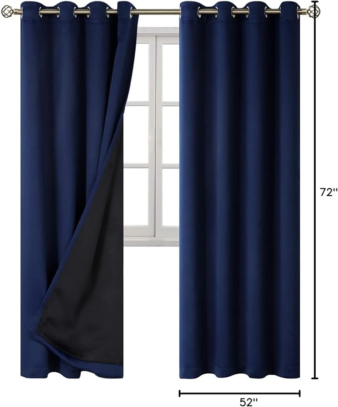 BGment Thermal Insulated 100% Blackout Curtains - Image 9