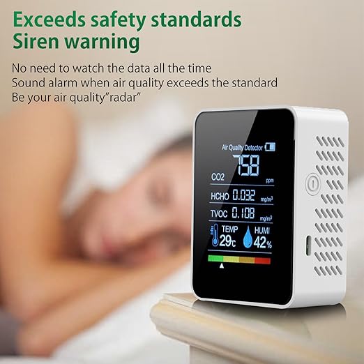 Air Quality Monitor, Professional Air Quality Detector - Image 4