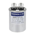 VEXUNGA 5uF 5 MFD 370VAC 440VAC 450VAC 50/60Hz CBB65B Round Run Start Capacitor by VEXUNGA