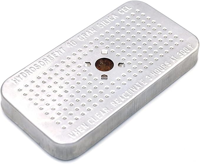 HYDROSORBENT OSG-40 Silica Gel Dehumidifier Desiccant 40 Gram Orange by HydrosorbentDehumidifiers