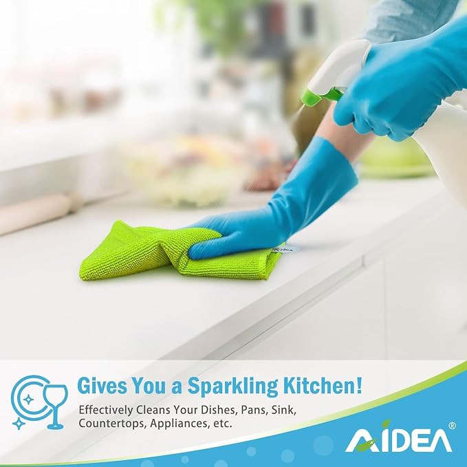 AIDEA Microfiber Cleaning Cloth-800PK, Soft Microfiber Towels - Image 5