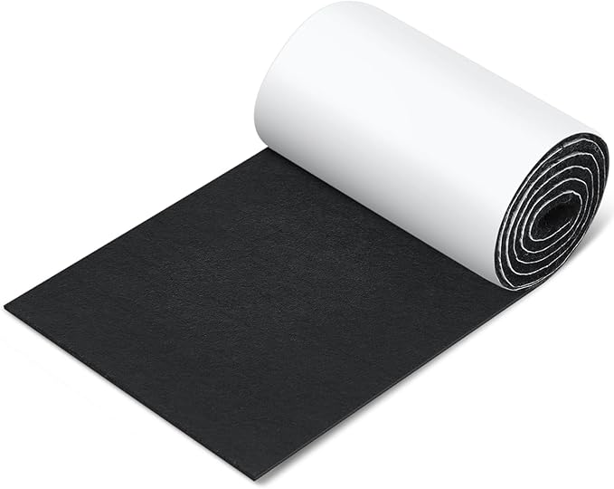 Large Felt Furniture Pads 5 x 60 Inch Non Slip Self Adhesive Heavy Duty by Fullhawl