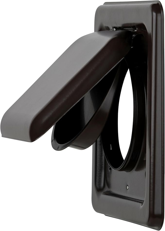 NO-PEST VENT MetalGuard, Dual Door Dryer Vent Cover Outdoor 4 Inch, - Image 2