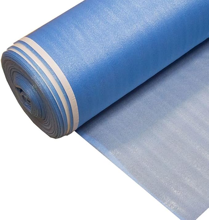 3in1 Vapor Barrier Flooring Underlayment w/Overlap and pre-Attached Tape Strip - Image 6