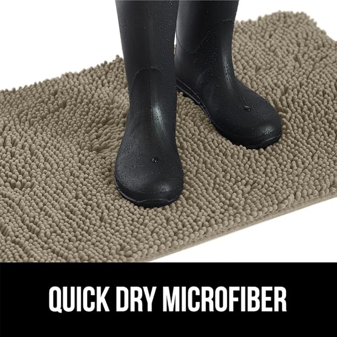 GORILLA GRIP SOAKSTOPPER Dog Door Mat, 48x30 Machine Washable Rug Absorbent - Image 10