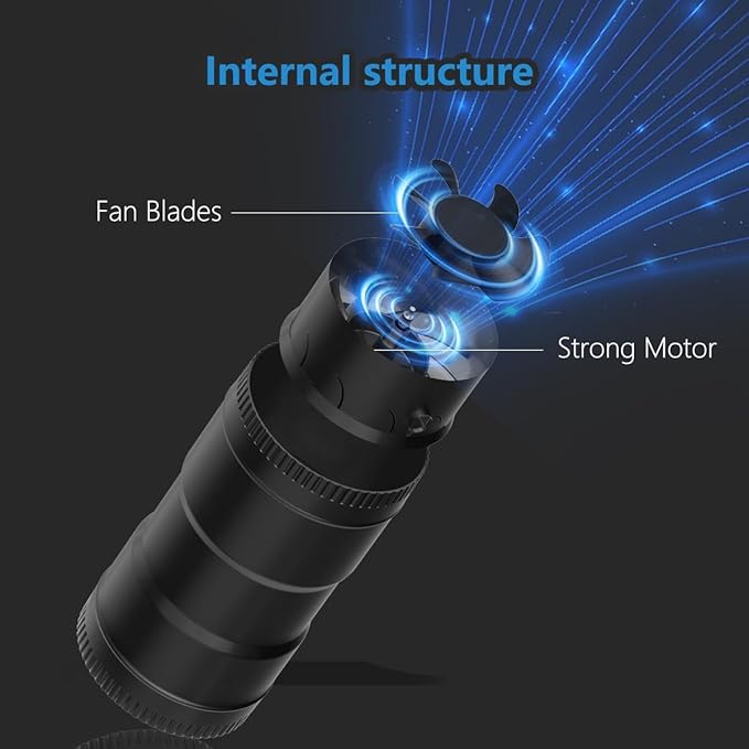 Hon&Guan 3 Inch Inline Blower Fan - Image 5