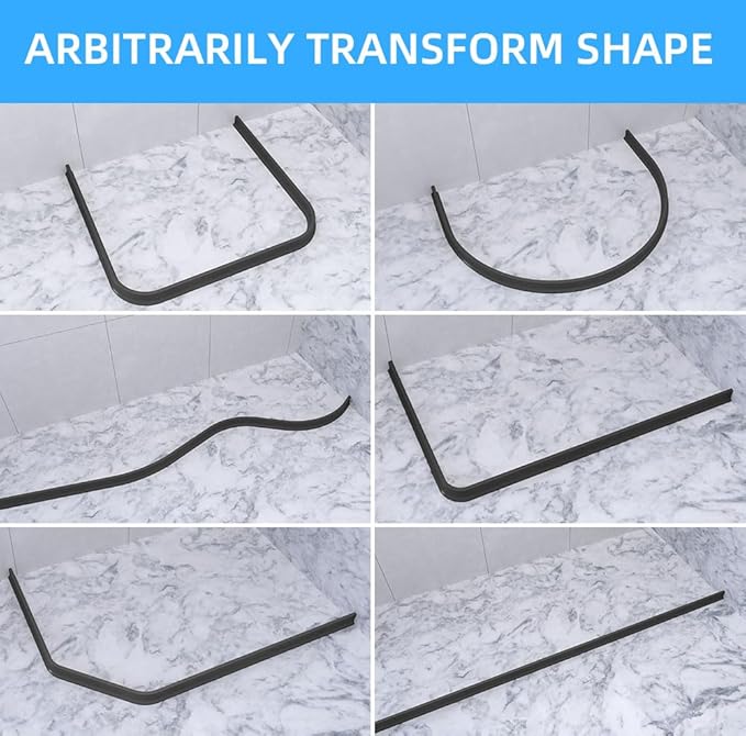 Duzzy 39 Inch Collapsible Shower Water Dam Shower Stopper Barrier and Retention - Image 5