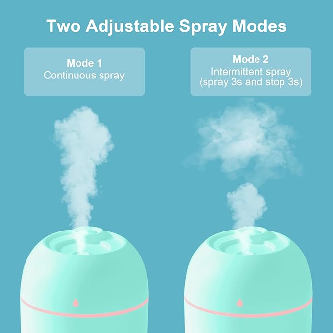 Portable Small Humidifier, USB Personal Desktop Humidifier - Image 6
