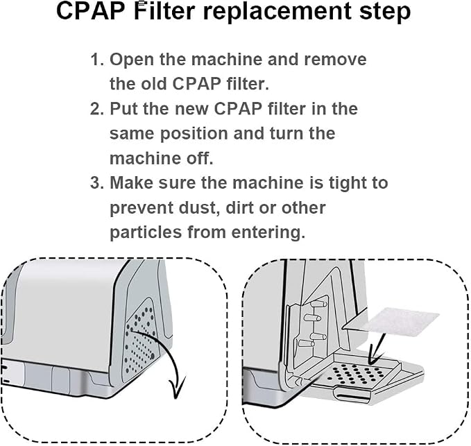 24 Packs CPAP Filters for ResMed AirSense 10, AirCurve 10, and AirStart Series - Image 6